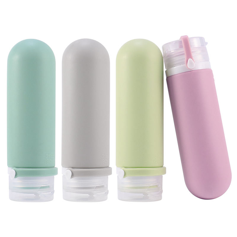 LXP-#01-T010 60ml 90ml Silicone Travel Bottle