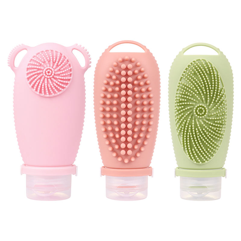 LXP-#01-T012 100ml Silicone Travel Bottle with Brush Head