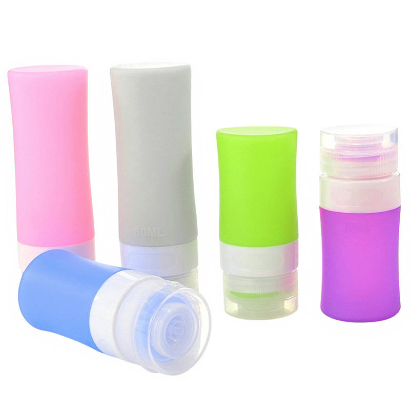 LXP-#01-T02 38ml 60ml 80ml Silicone Travel Bottle