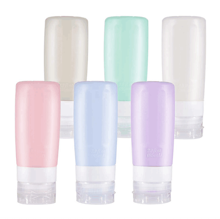 LXP-#023-T02 60ml 85ml Silicone Travel Bottle