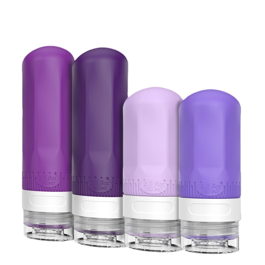 LXP-#027-T04 60ml 90ml Silicone Travel Bottle