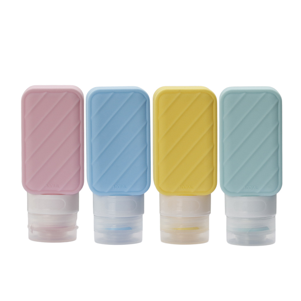 LXP-#026-T02 100ml Silicone Travel Bottle