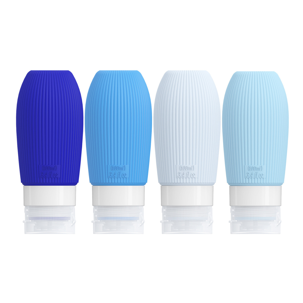 LXP-#039-T02 100ml Silicone Travel Bottle