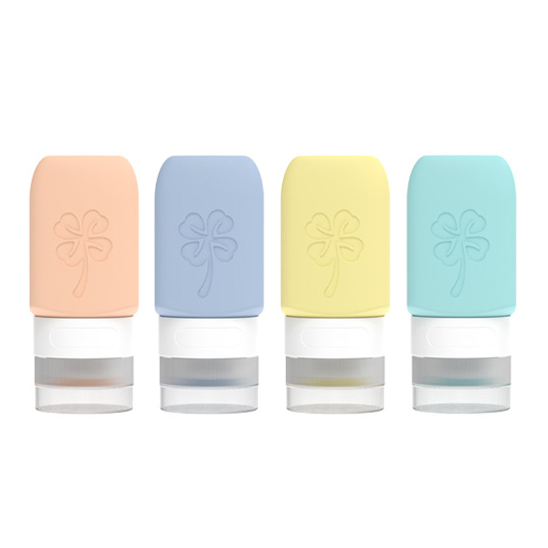 LXP-#038-T06 60ml 90ml Silicone Travel Bottle