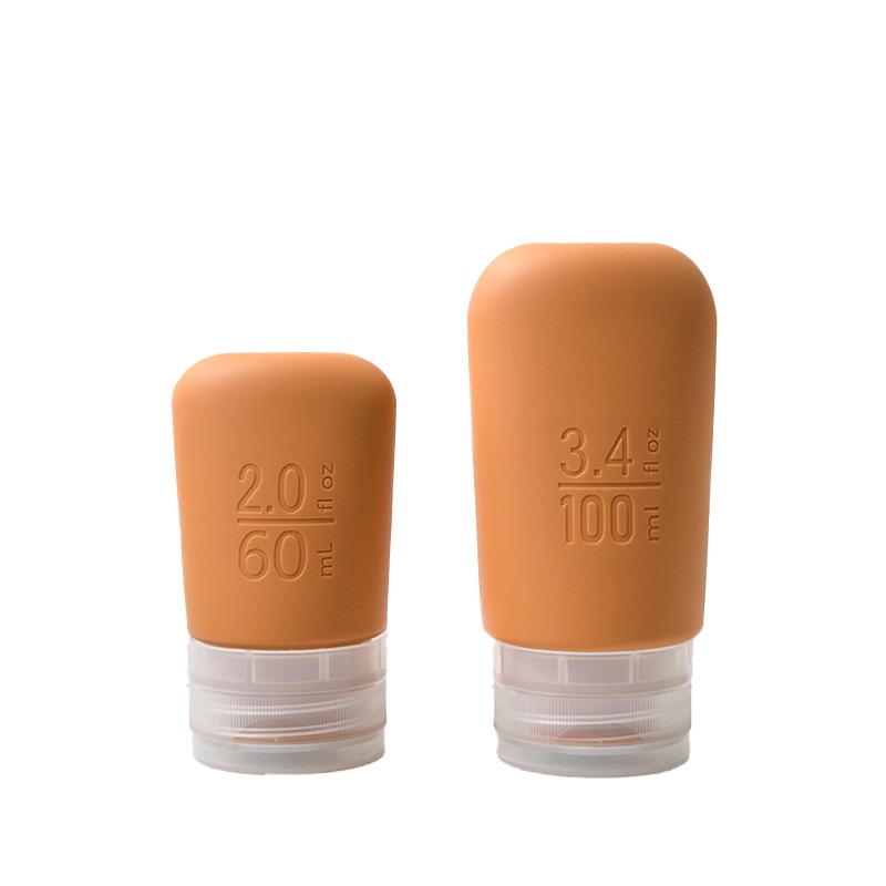 LXP-#013-T01 60ml 90ml Silicone Travel Bottle