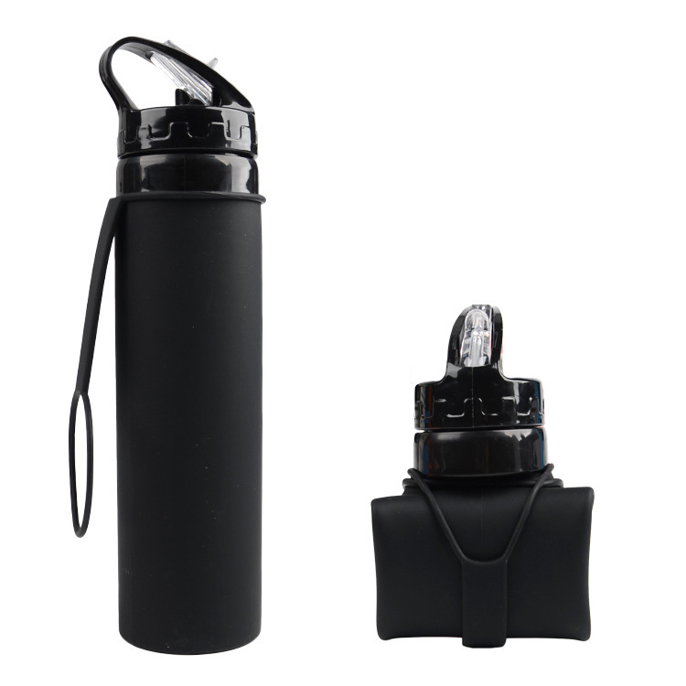 W0464001 450ml 600ml Roll-up Water Bottle