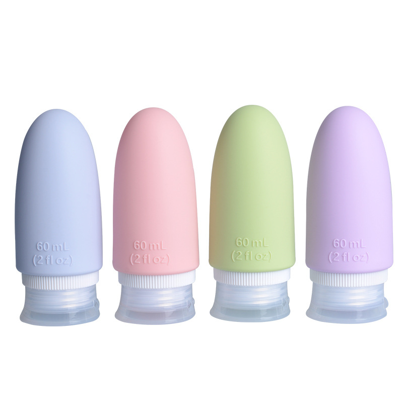 LXP-#04-T02 60ml 90ml Silicone Travel Bottle