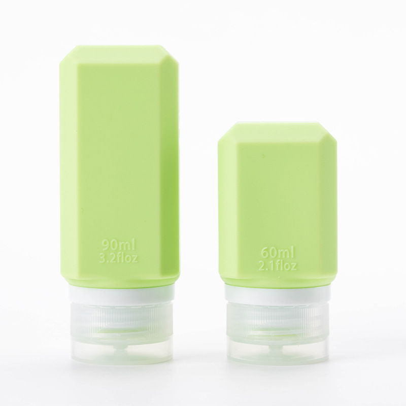 LXP-#017-T04 60ml 90ml Silicone Travel Bottle