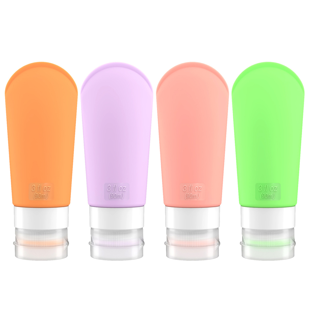 LXP-#040-T01 90ml Silicone Travel Bottle