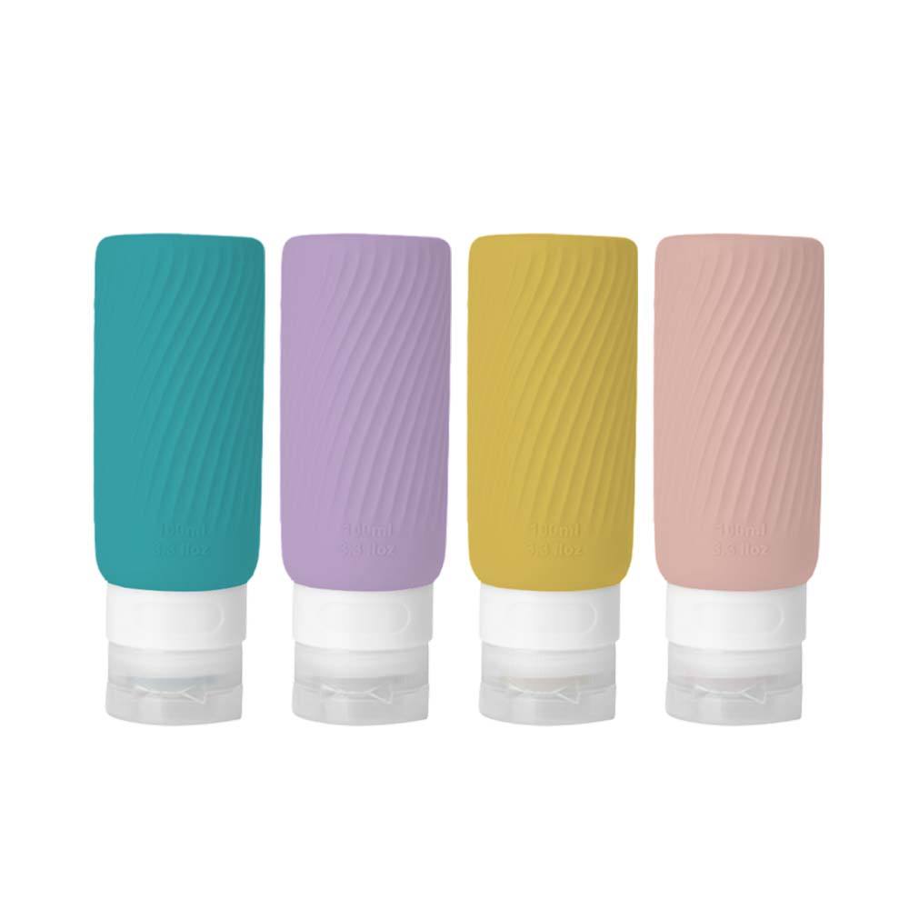 LXP-#022-T01 90ml 100ml Silicone Travel Bottle