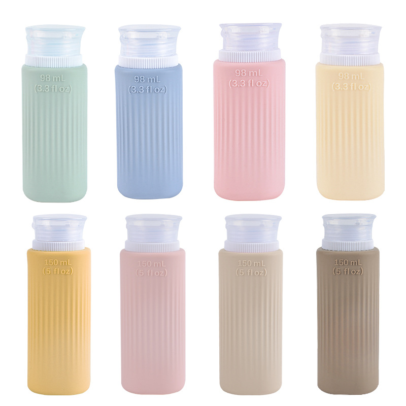 LXP-#04-T07 98ml 150ml Silicone Travel Bottle