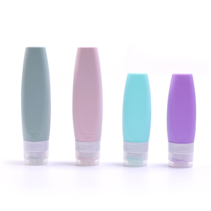 LXP-#03-T07 60ml 100ml Silicone Travel Bottle